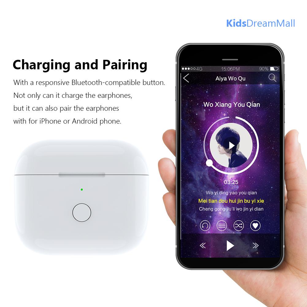 Hộp Sạc Dự Phòng Os 600mah Thay Thế Cho Tai Nghe airpods 3 2021
