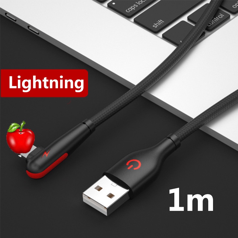 Dây Cáp Sạc 1m Cho Thiết Bị Chơi Game Apple Với Cổng Type C Usb Và Lightning