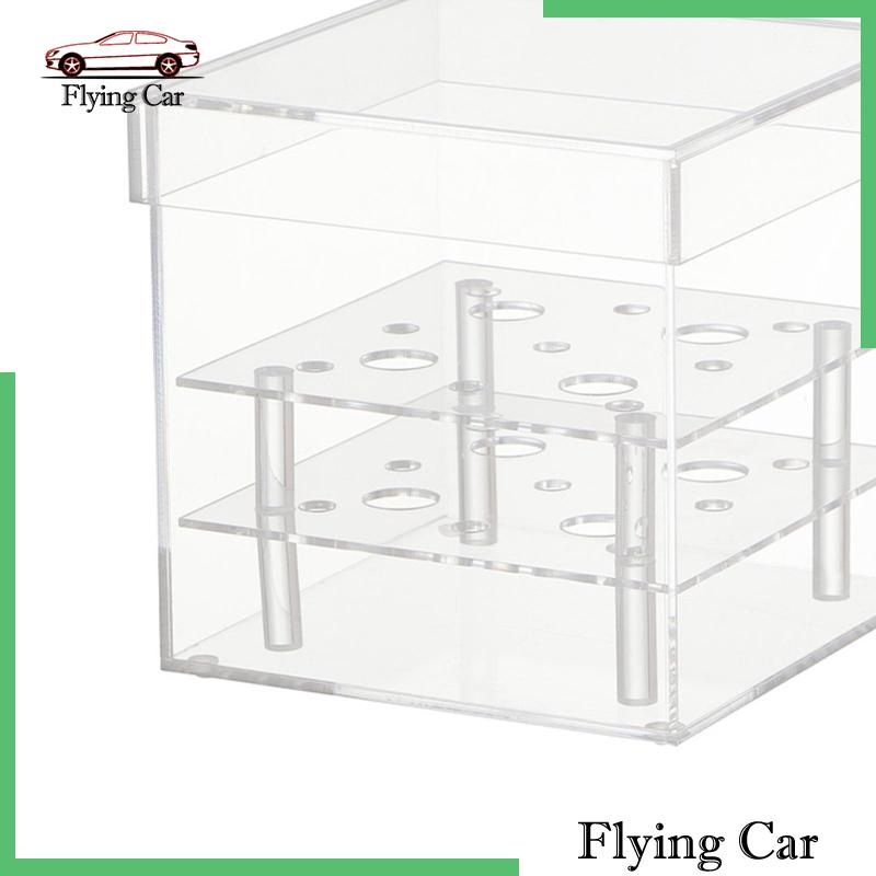 Set 2 Lọ Hoa Bằng Acrylic Trong Suốt Dùng Trang Trí Tiệc Sinh Nhật