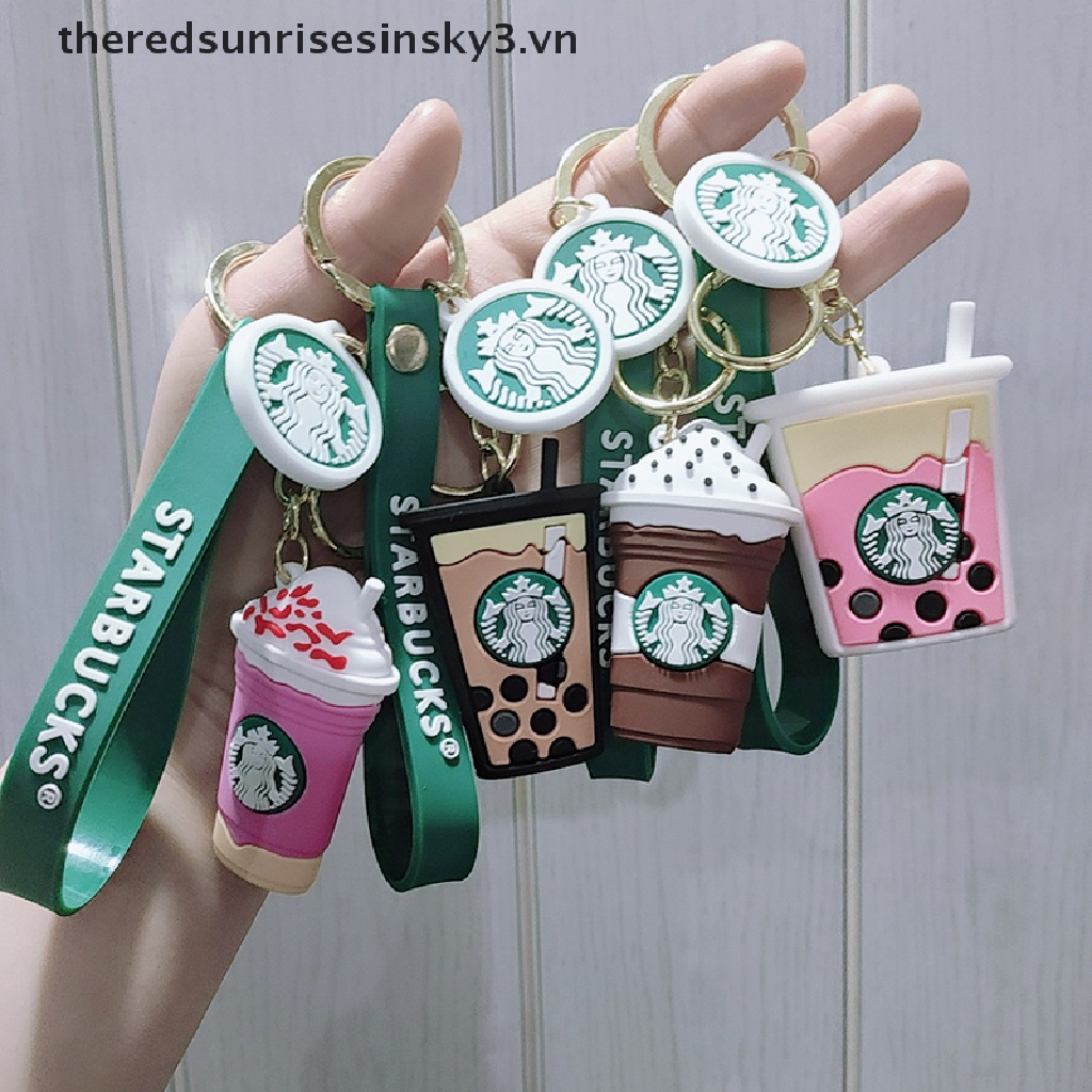 ## Móc Khóa Hình Ly Cà Phê Starbucks Thời Trang