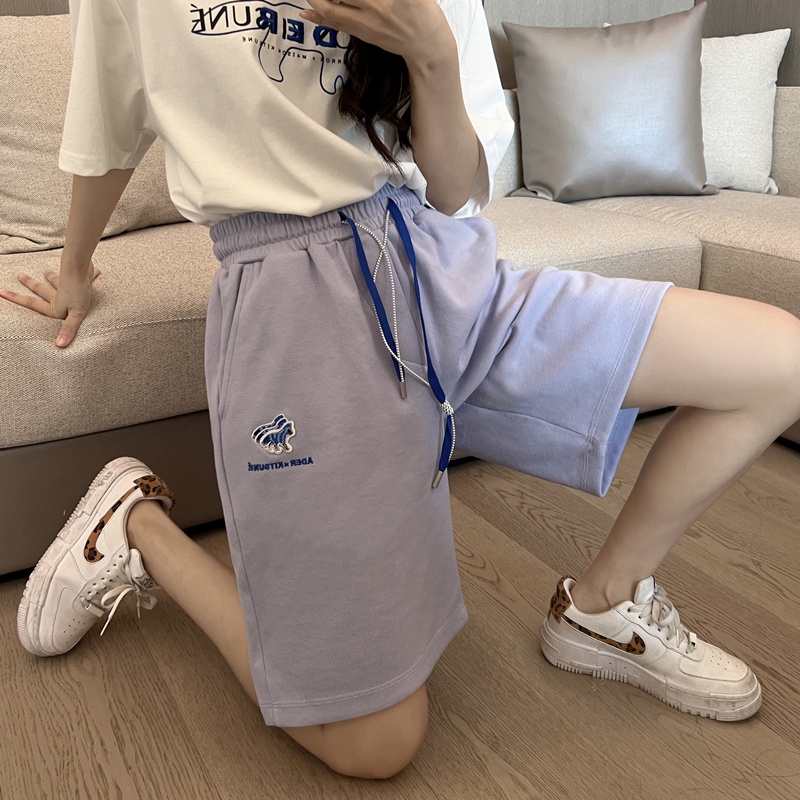 NRVP Quần Short Thể Thao Dáng Rộng Phong Cách Thời Trang Hàn Quốc