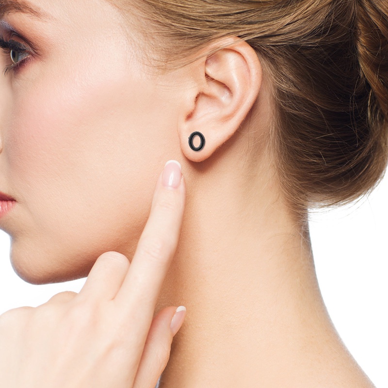 Khuyên Tai Kí Tự Chữ Cái A Z Initial 26 Cá Tính