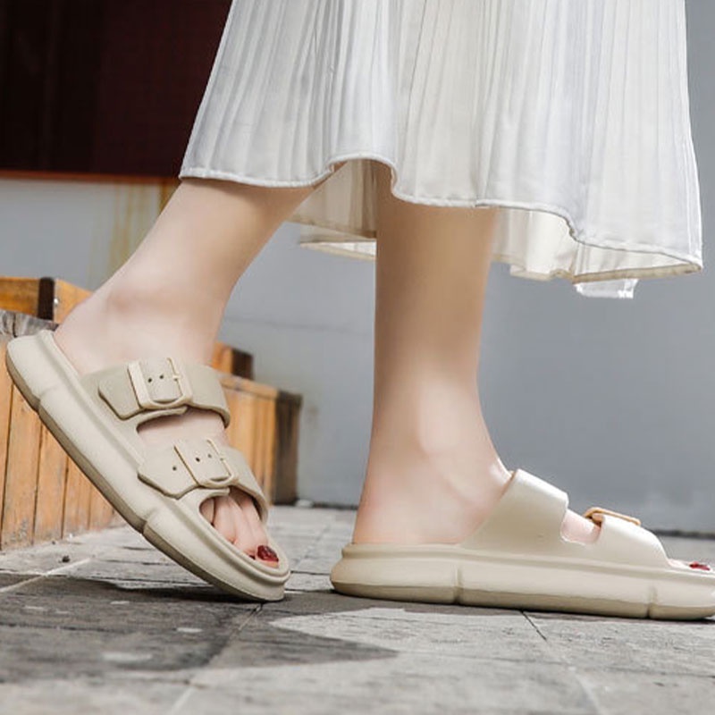 Dép LAVINA CARPIO quai ngang liền mảnh đế dày mềm mại mang ra ngoài thời trang dành cho nam