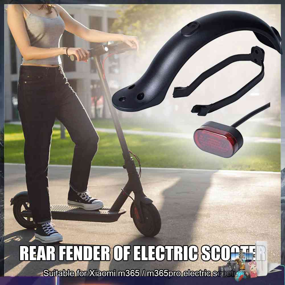 FENDER Bộ 3 Tấm Chắn Bùn Gắn Đuôi Xe Scooter Điện Xiaomi M365 / M365 Pro