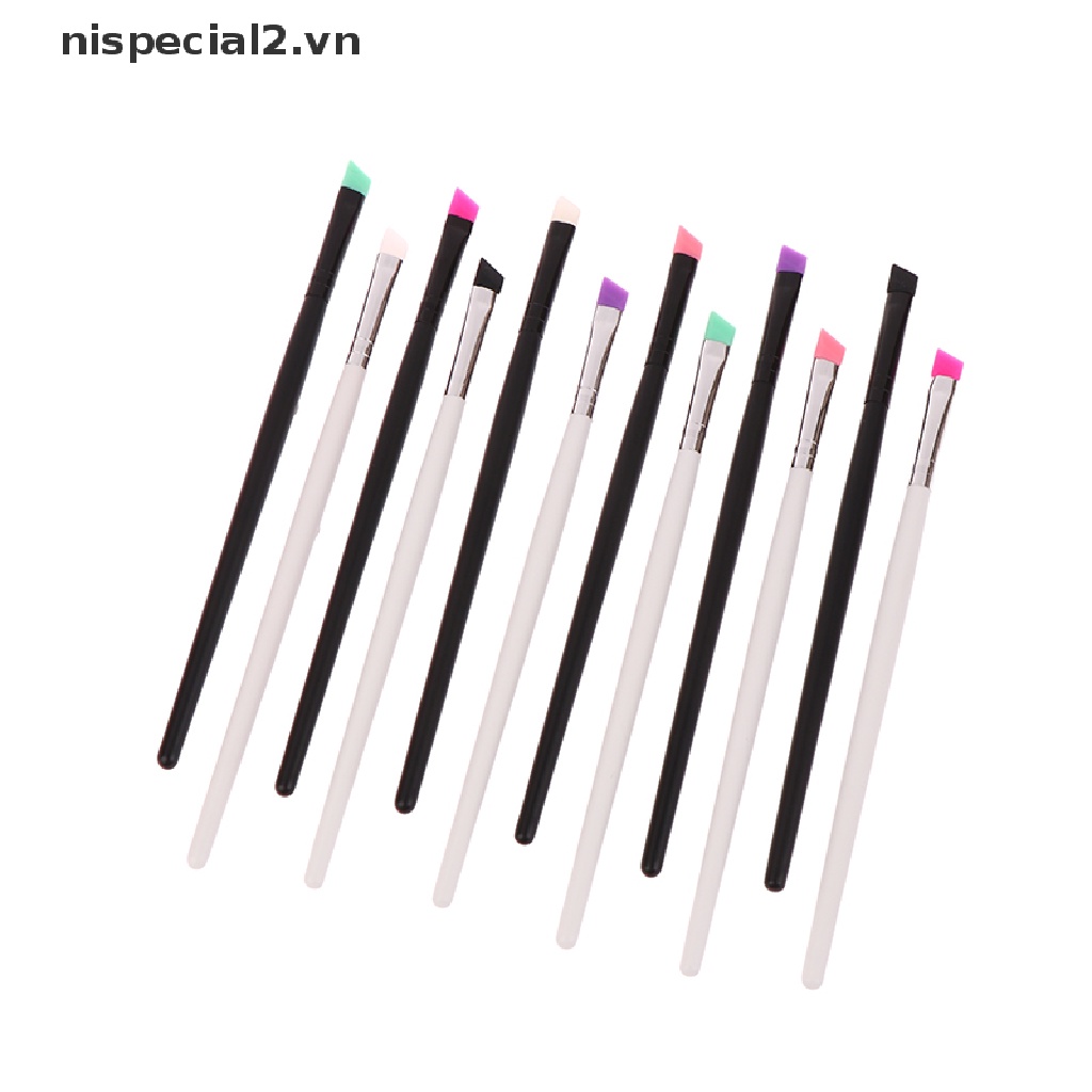 Cọ Trang Điểm Mắt / Lông Mày Thiết Kế Góc Nghiêng Tiện Dụng
