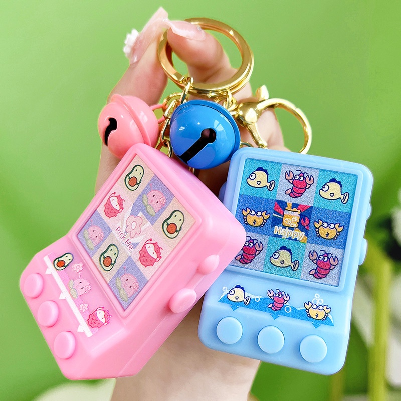 Móc Khóa Hình Máy Xổ Số Mini Dễ Thương