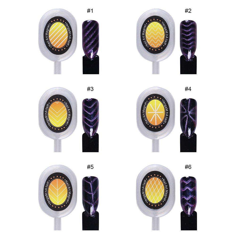 Sơn Móng Tay Gel UV Mắt Mèo / Kẻ Sọc / Sóng Biển Nghệ Thuật DIY