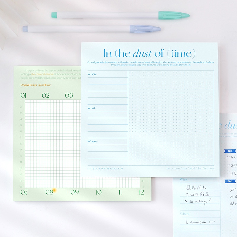 Giấy Note - Tập 50 Tờ Giấy Ghi Chú Note For CUBE 16x16cm