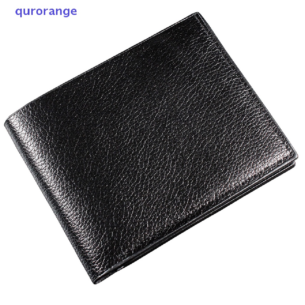 Ví Da Bò Thật Cao Cấp Màu Đen Walet Portefeuille Homme Rrh Cho Nam