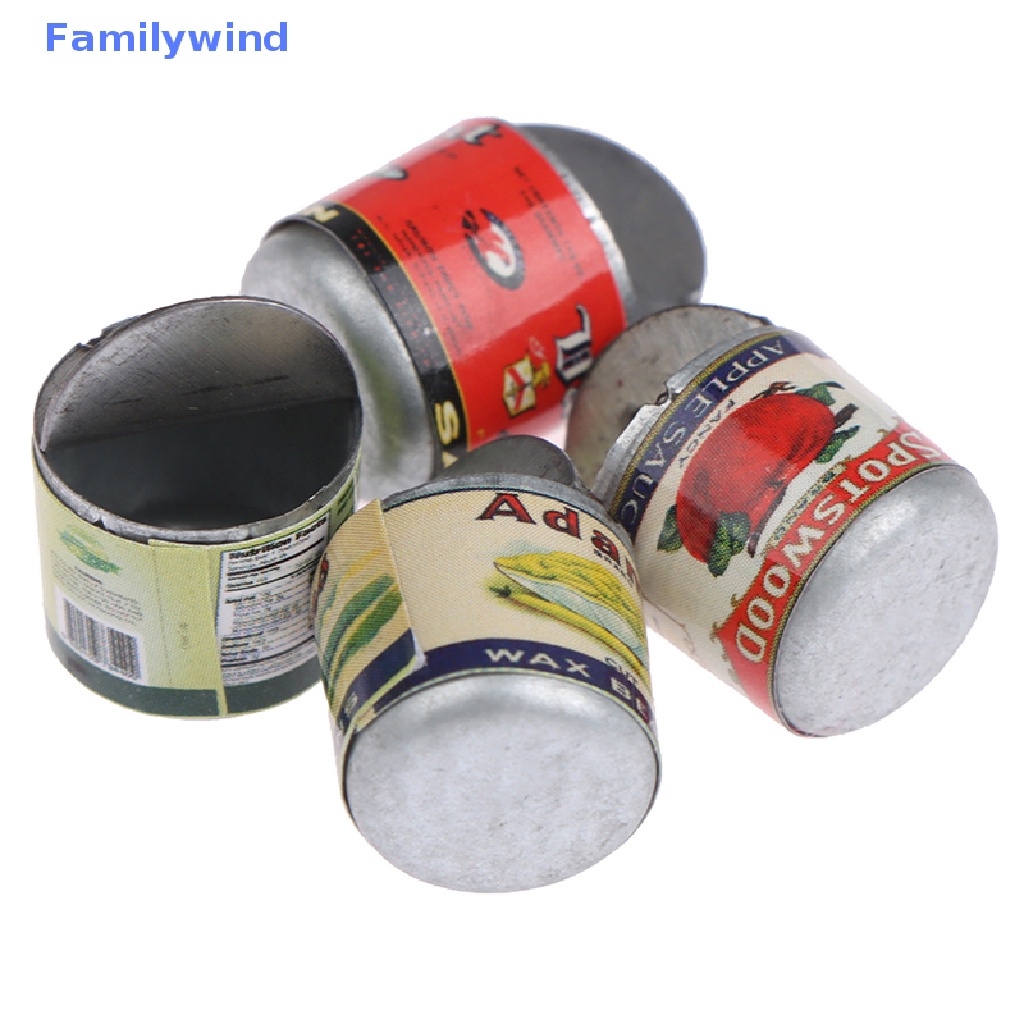 Set 4 Mô Hình Thức Ăn Dùng Để Trang Trí Nhà Búp Bê