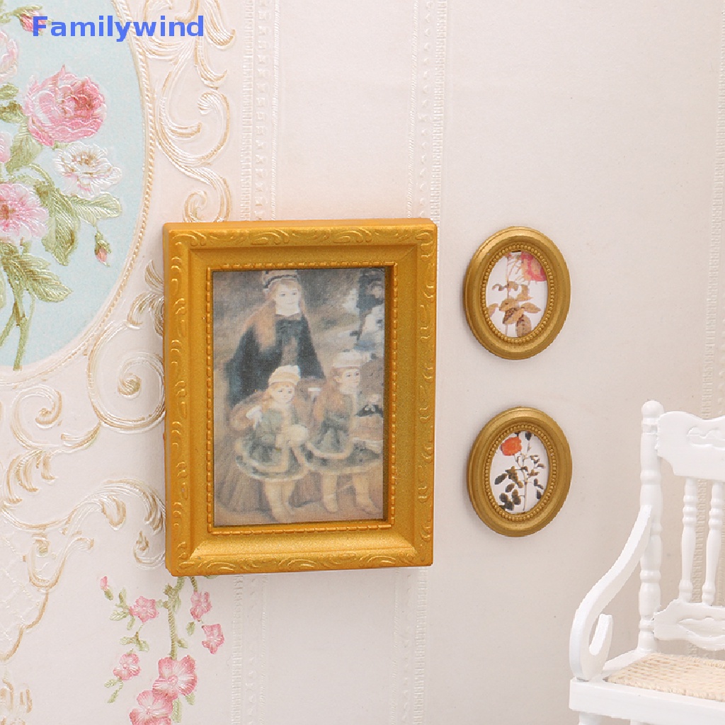 Khung Ảnh Dùng Trang Trí Nhà Búp Bê 1: 12 DIY