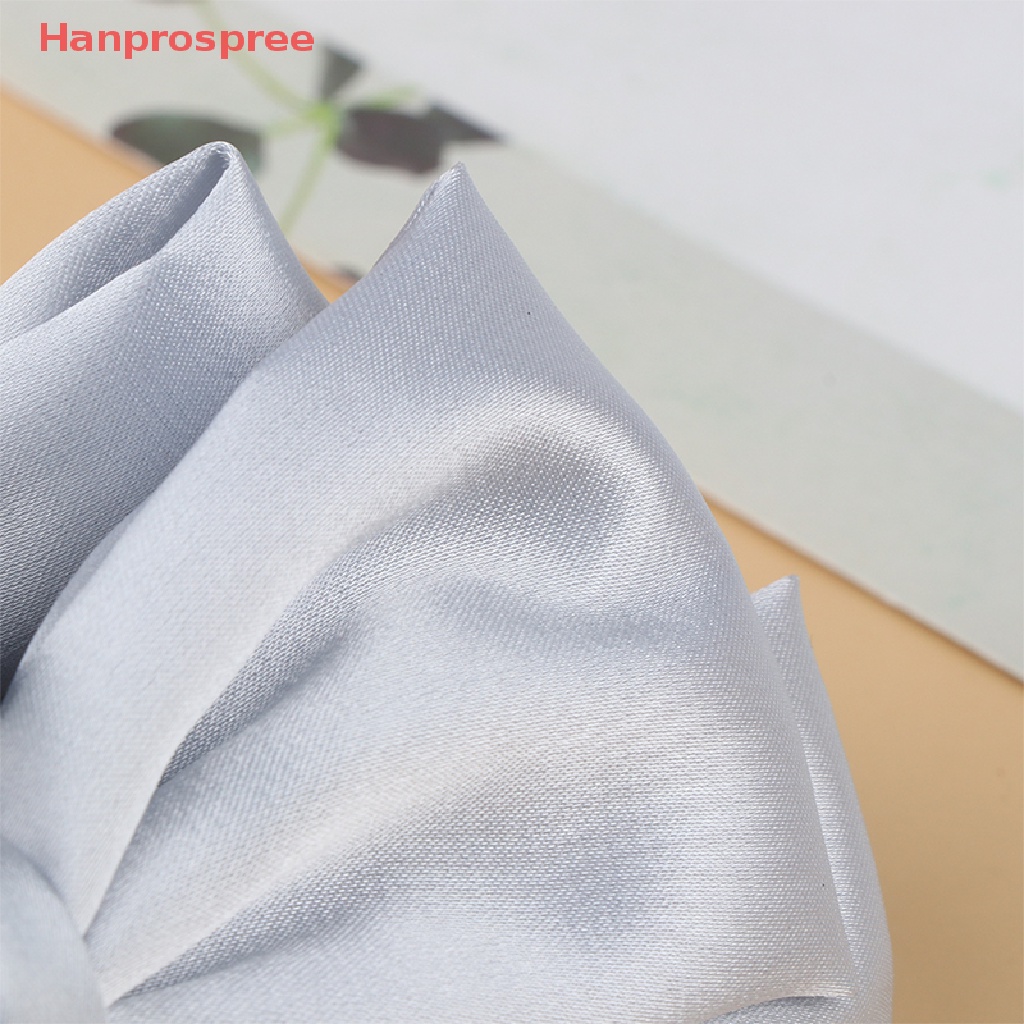 Kẹp Tóc Nơ Lớn Bằng Kim Loại Hai Mặt Thời Trang Hàn Quốc Hanprospree >