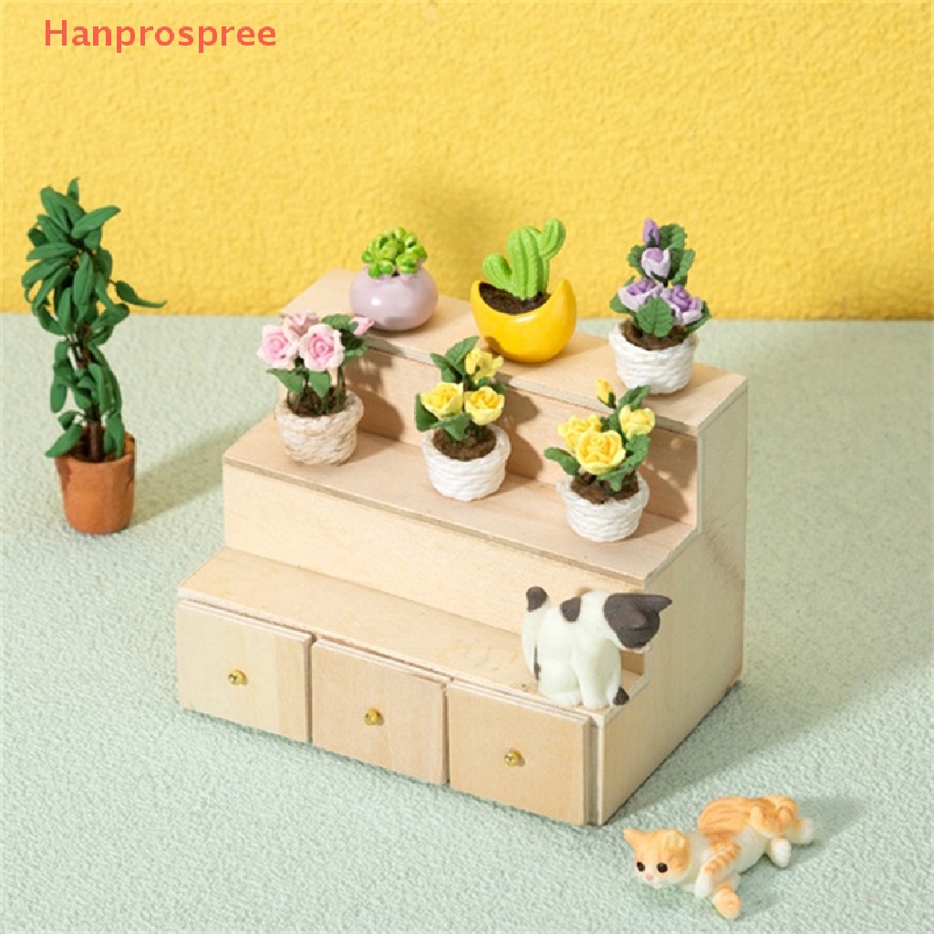 Kệ Để Giày / Đồ Dùng Mini Trang Trí Nhà Búp Bê Tỉ Lệ 1: 12