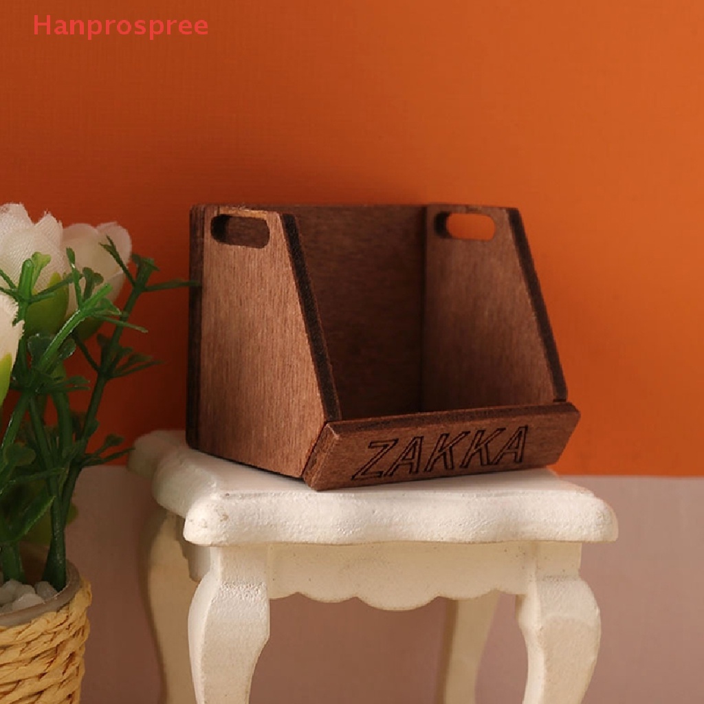 1 Giỏ Đựng Trái Cây / Thức Ăn Trang Trí Nhà Búp Bê 1: 12