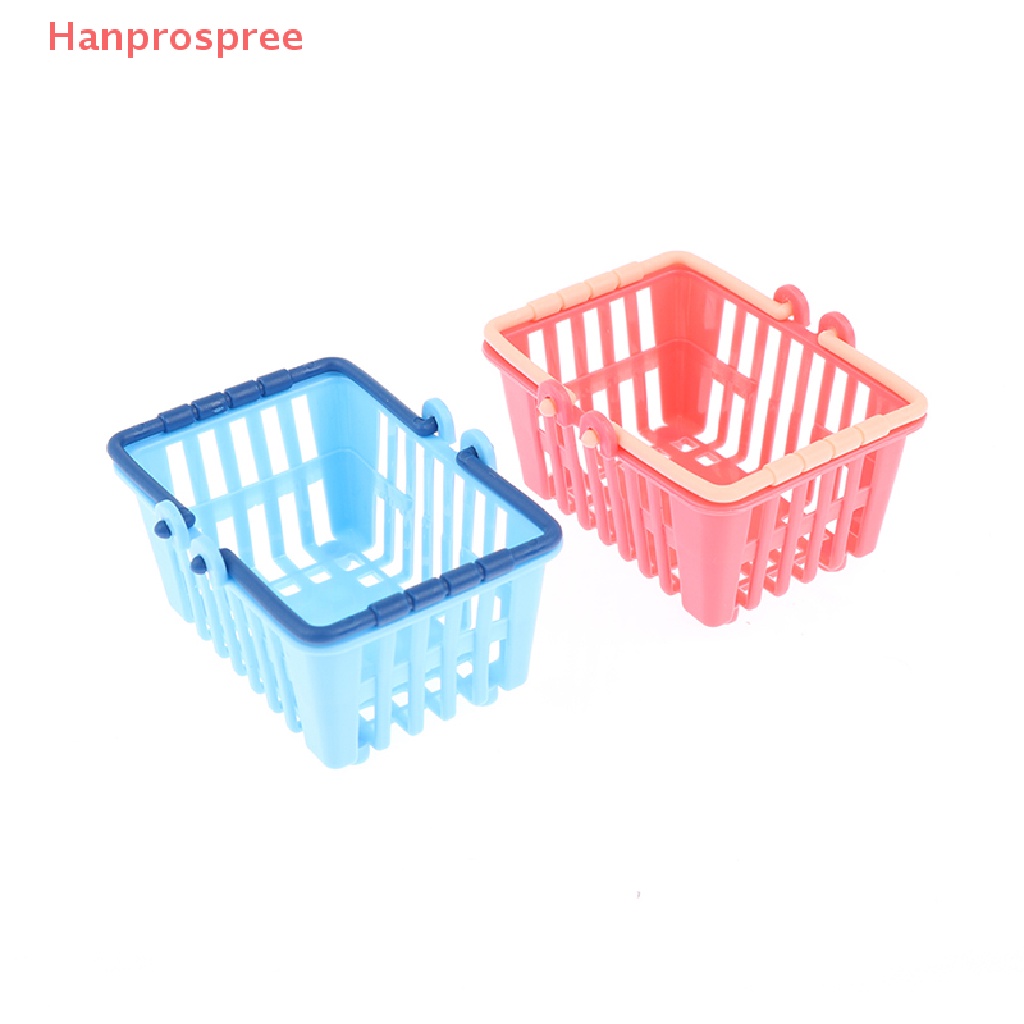 Mô Hình Giỏ Mua Sắm Mini Đồ Chơi Cho Nhà Búp Bê