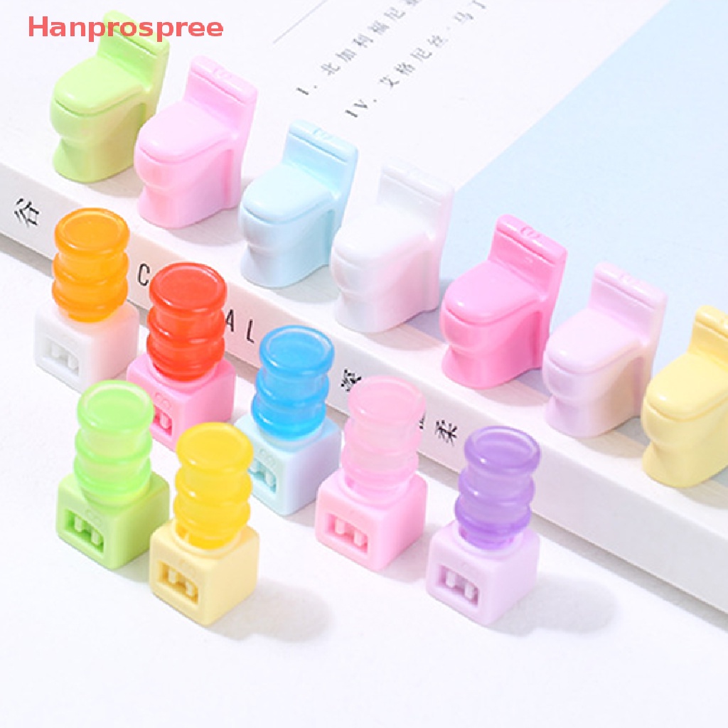 Hanprospree > Mô Hình toilet mini Màu Sắc Dùng Trang Trí Nhà Búp Bê