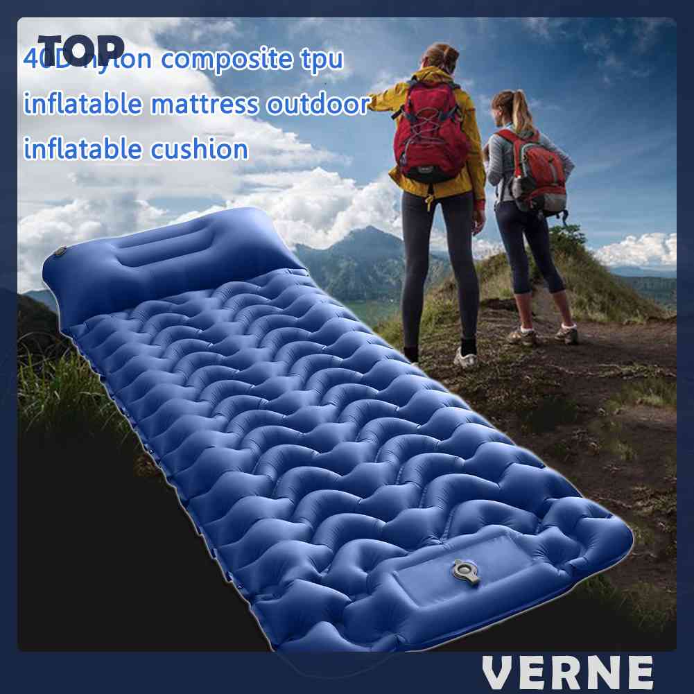 Nệm Ngủ Bơm Hơi TPU Nylon Tự Phục Hồi Có Thể Gấp Gọn Dùng Khi Đi Cắm Trại