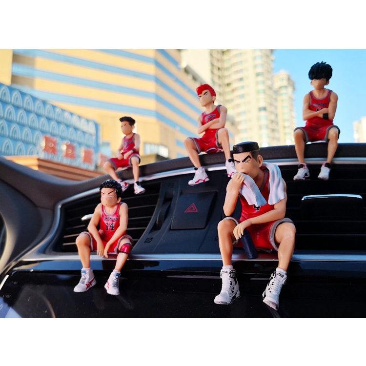 Đồ trang trí Nhân Vật Hanamichi Sakuragi Trong SLAM DUNK Trang Trí Xe Hơi