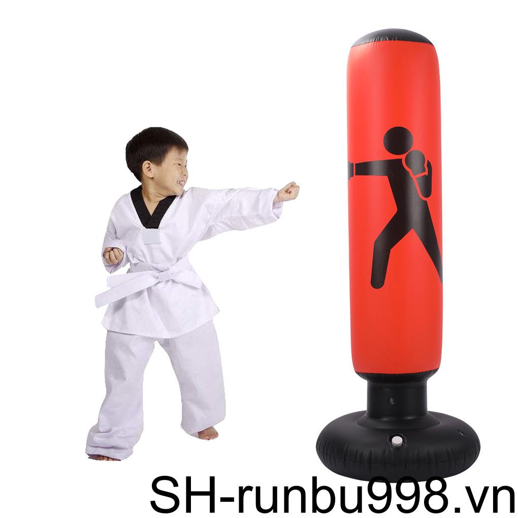 Túi Tập Boxing Bơm Hơi Bằng Nhựa PVC Dày 1 6m Chuyên Dùng Cho Người Lớn