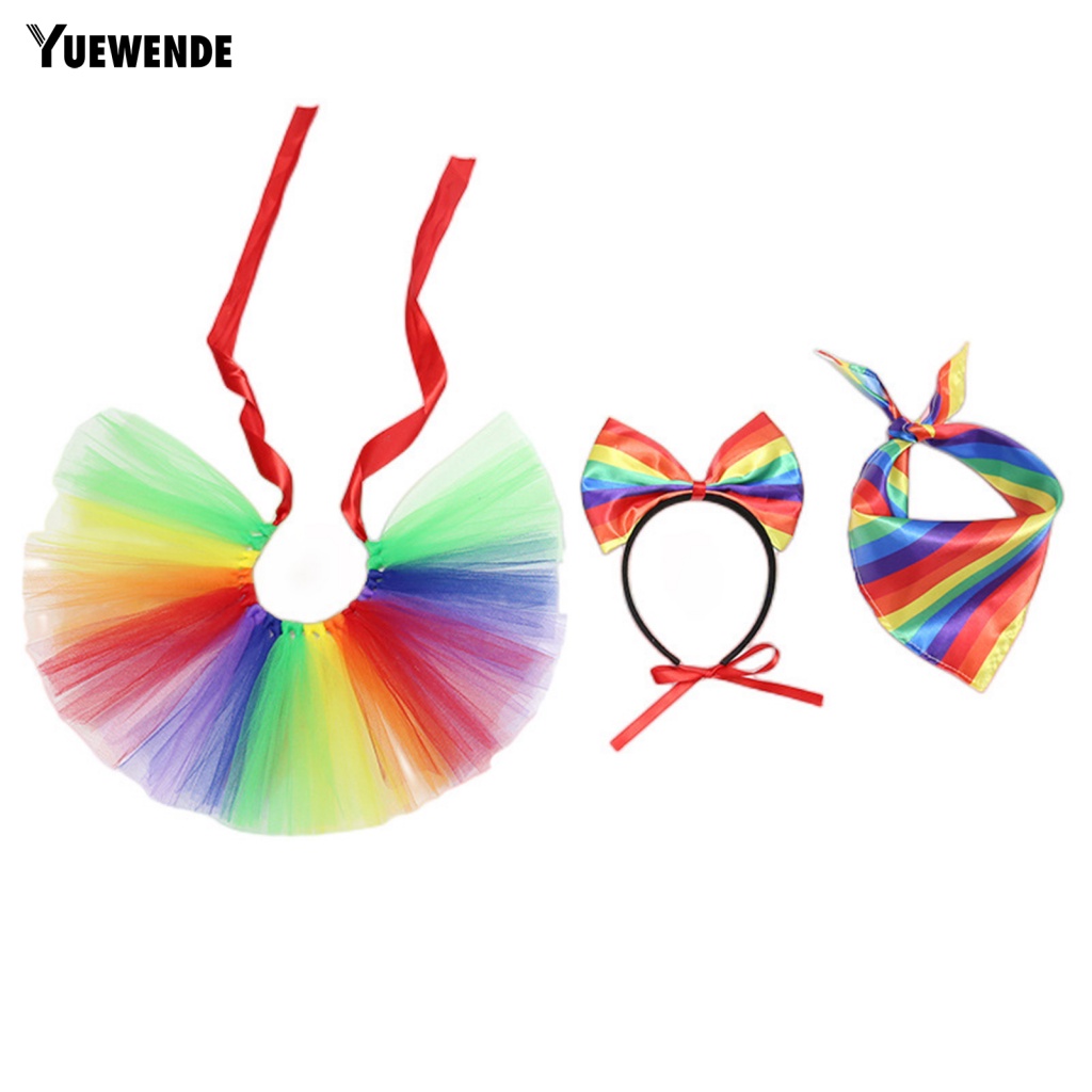 1 Set Đồ 3 Món Bằng Satin Xinh Xắn Cho Thú Cưng