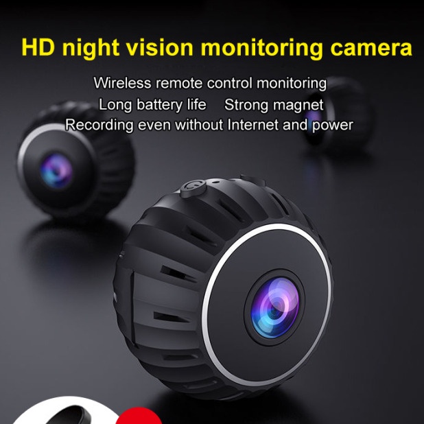 Camera Thể Thao Ngoài Trời HD X10 Tầm Nhìn Ban Đêm Hồng Ngoại WiFi Thông Minh Thiết Kế Mini X6D