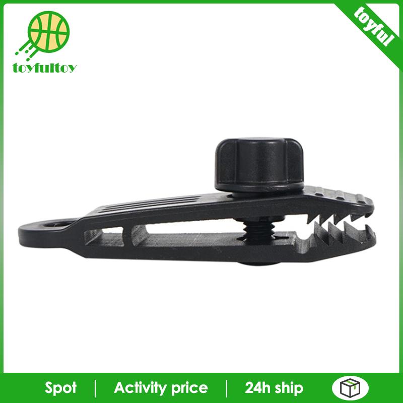 Set 4 Kẹp Lều Cắm Trại Bằng Nylon Kèm Ốc Vít Cố Định Ngón Tay