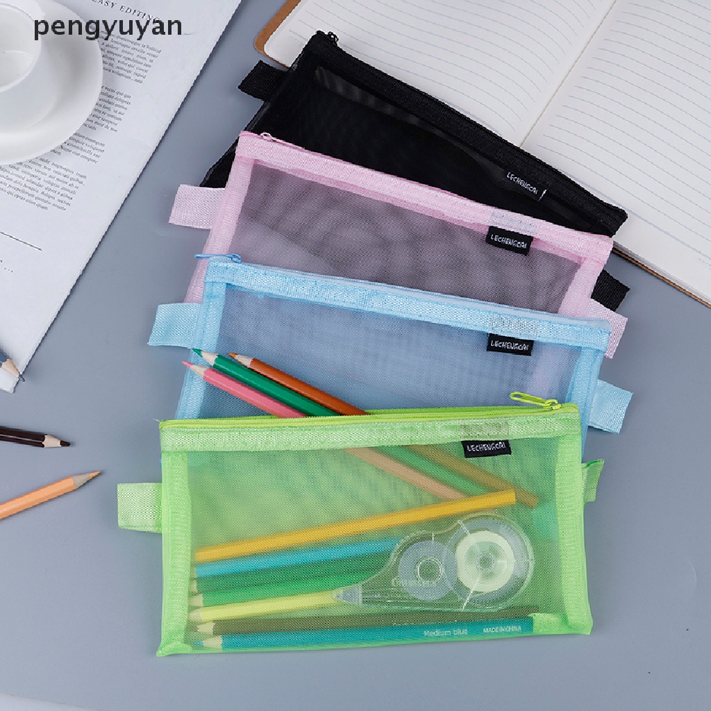 1 Túi Lưới Đựng Mỹ Phẩm Trong Suốt Đơn Giản Dùng Khi Đi Du Lịch