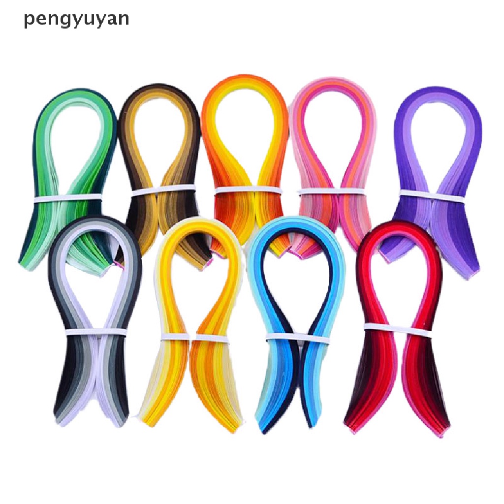 [pengyuyan] Set 100 Dải Giấy Xếp Hình Ngôi Sao May Mắn Thủ Công DIY Đa Ứng Dụng