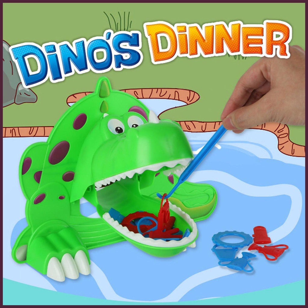 Bộ Trò Chơi Khủng Long Cắn Ngón Tay Phiên Bản Cá Tính