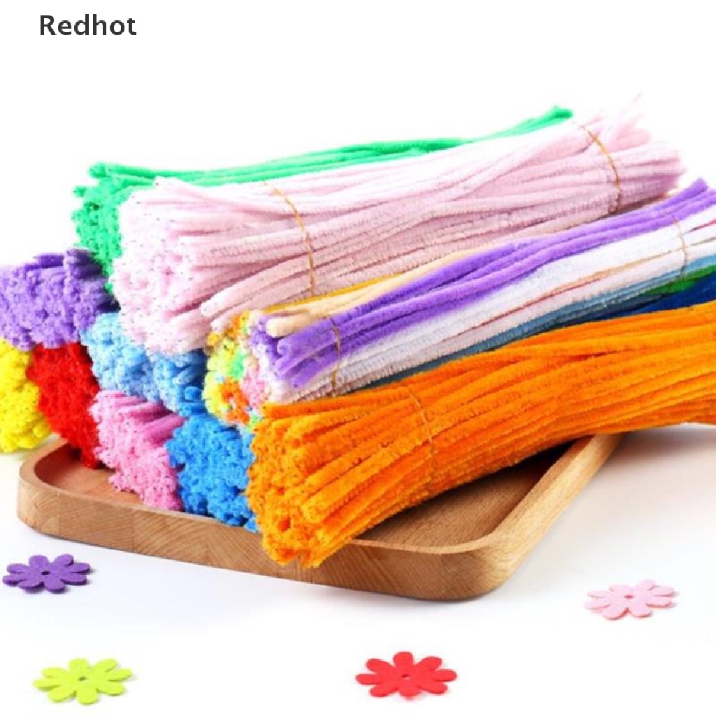 Bộ 100 Dụng Cụ Làm Sạch Ống Nước Đầy Màu Sắc Cho Bé