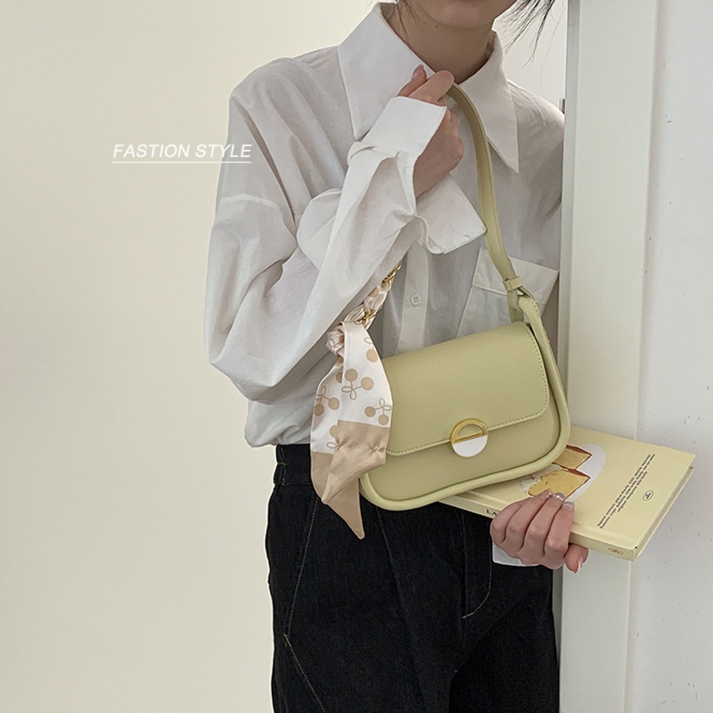 Túi Đeo Vai Hình Vuông Cỡ Nhỏ Phối Dây Đeo Sợi Xích Thời Trang Mùa Hè Cho Nữ