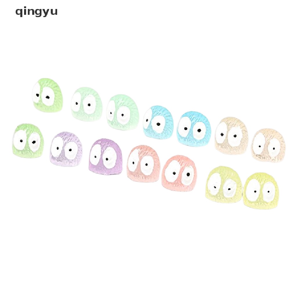 Qingyu Bộ 10 Tượng Elf Phát Quang Nhiều Màu Trang Trí