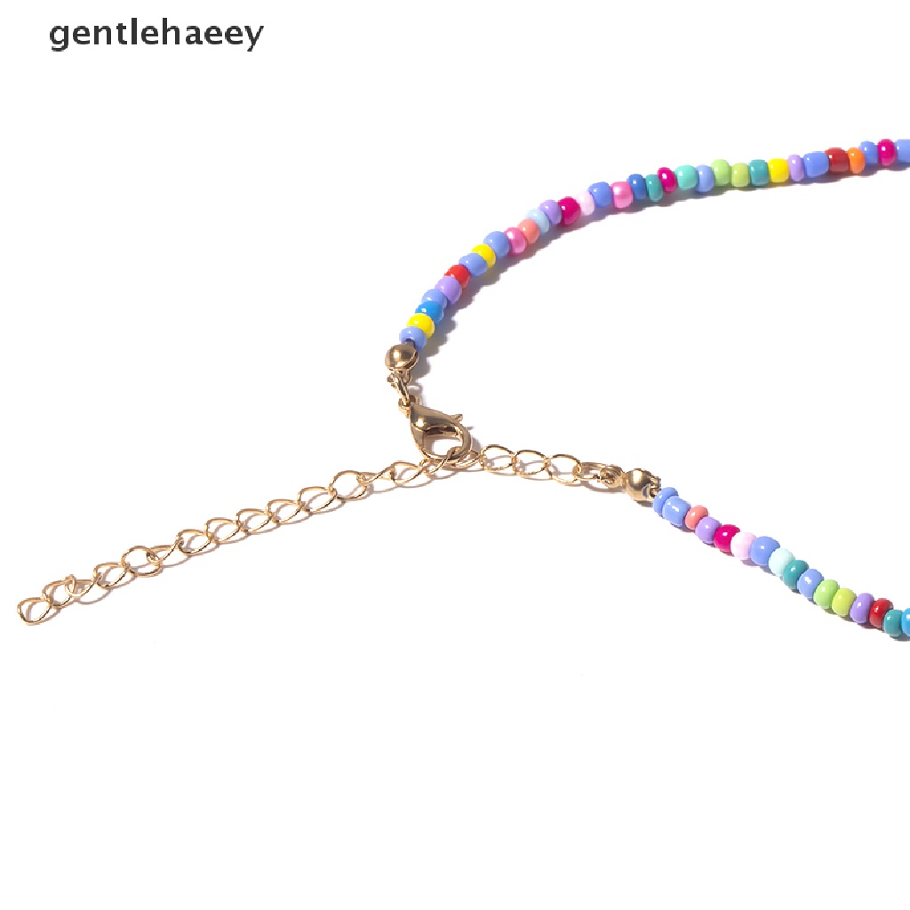 Vòng Cổ Choker Gắn Hạt Nhiều Màu Thời Trang Cho Nữ