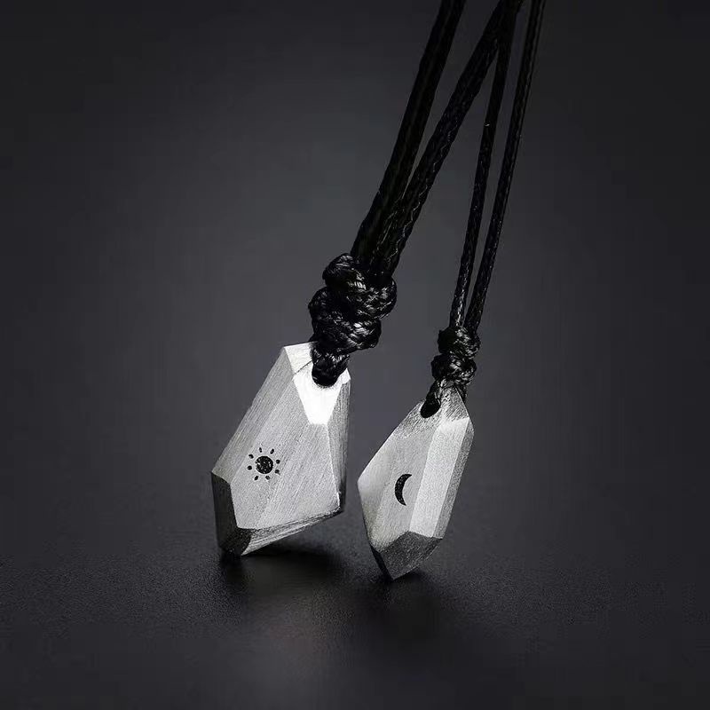 Mặt Vòng cổ Bằng Bạc sterling Đính Đá Điều Ước Cao Cấp Sang Trọng Cho Nam Nữ