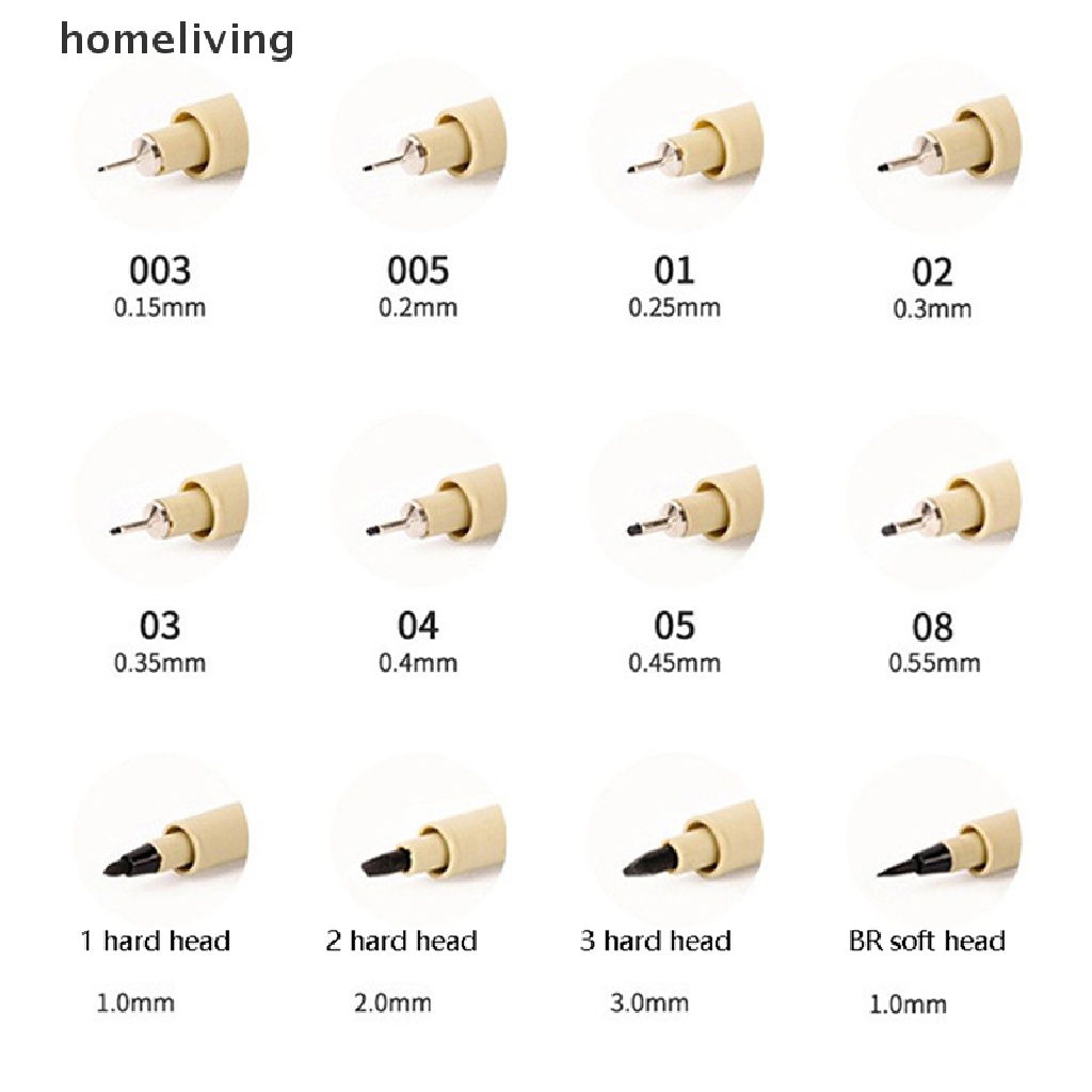 Bút Lông Vẽ Phác Thảo Nghệ Thuật Chống Thấm Nước