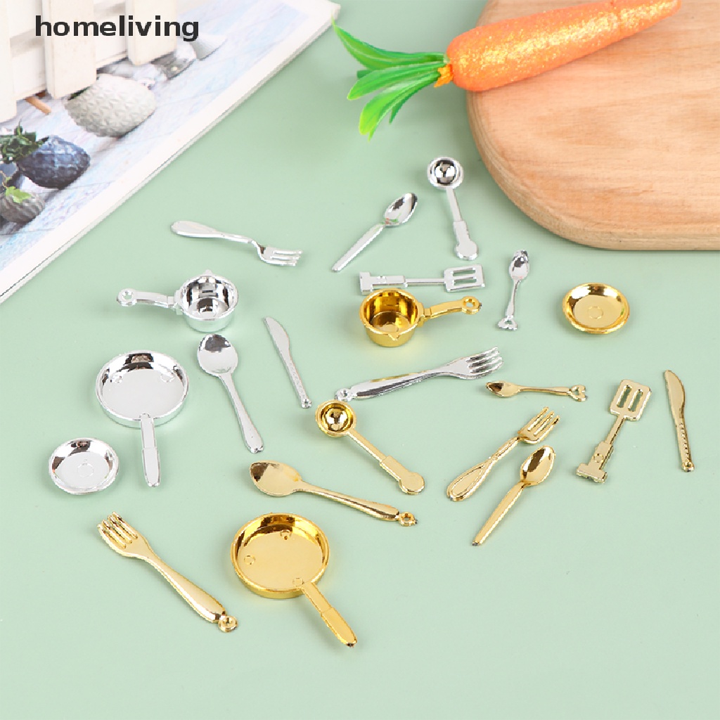 Set 11 Dụng Cụ Ăn Uống Trang Trí Nhà Búp Bê