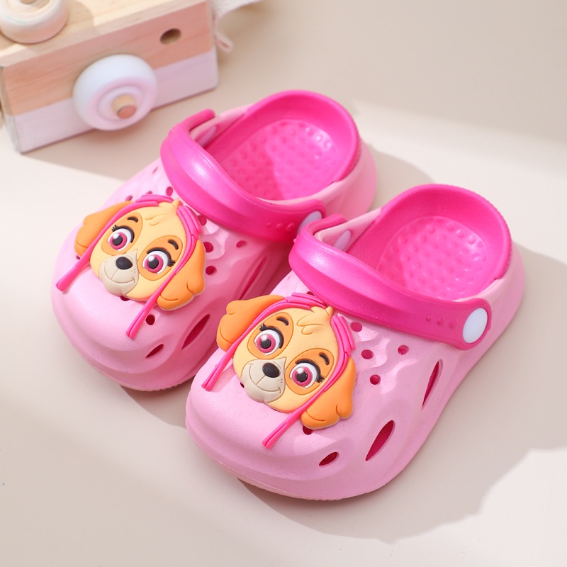 Dép Đi Trong Nhà Tắm Chống Trượt Mềm Mại Họa Tiết Hoạt Hình PAW Patrol Chase Skye Marshall Rubble Zuma Cho Bé