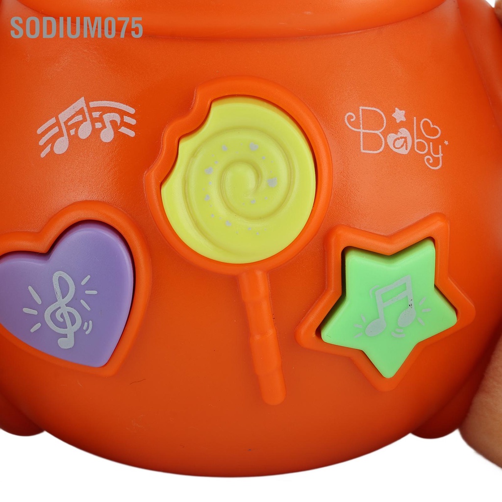 Sodium075 Sang Trọng Âm Nhạc Đồ Chơi Cho Bé Hoạt Hình Dễ Thương Mềm Mại Làm Dịu Búp Bê Có Đèn Trẻ Sơ Sinh Trai Gái Ngủ