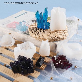 Khuôn Silicon Làm Đá Pha Lê Epoxy Resin DIY