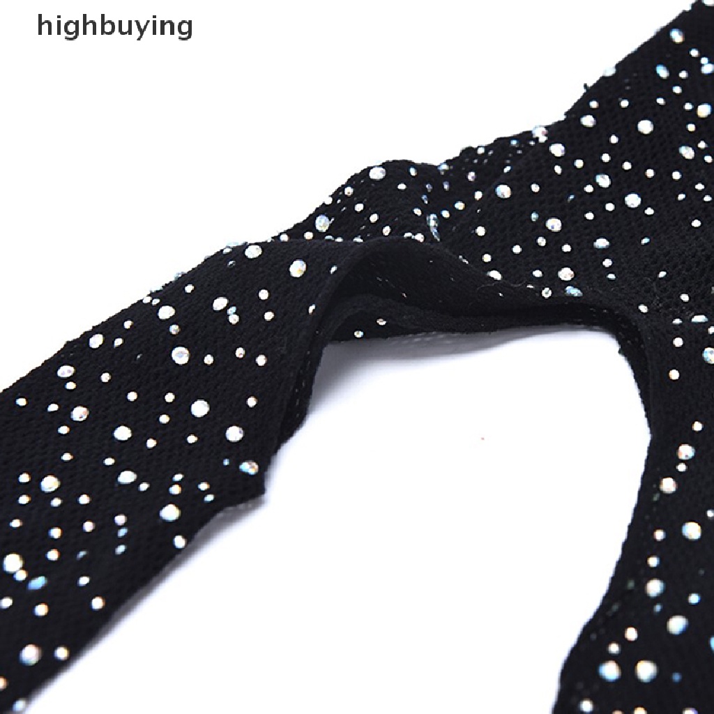 Quần Tất Lưới Nylon Đính Đá Gợi Cảm Cho Nữ