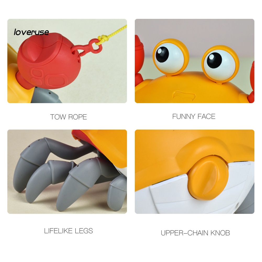 Đồ Chơi Lên Dây Cót Hình Cua Hoạt Hình Cho Bé Chơi Khi Tắm