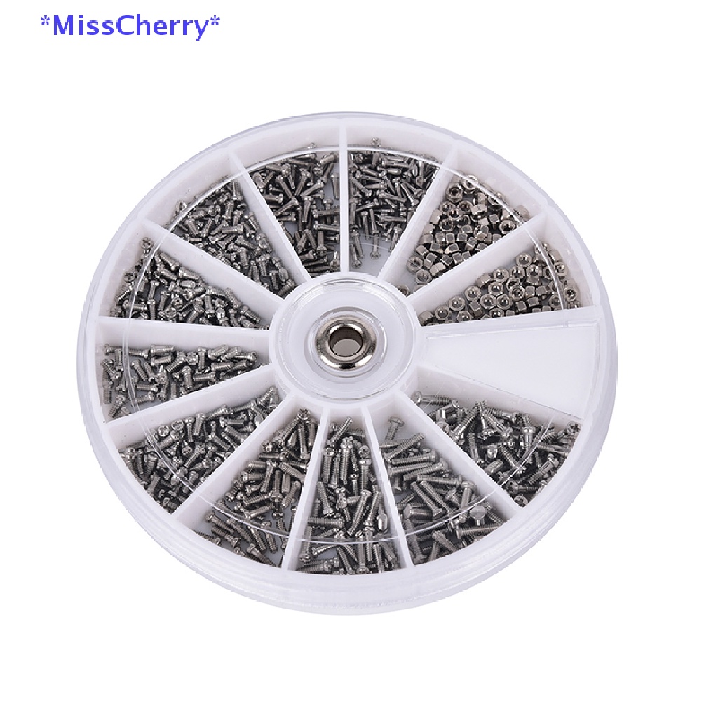 Bộ 600 Ốc Vít Nhiều Loại Dùng Để Sửa Chữa Đồng Hồ Đeo Tay / Mắt Kính Mới