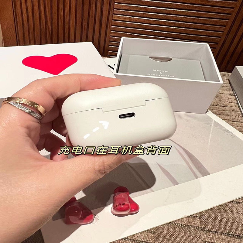 Tai Nghe Bluetooth 2023 Âm Thanh HiFi Hình Trái Tim Màu Hồng / Tím Dễ Thương Chất Lượng Cao Phong Cách Nhật Bản Thích Hợp Làm Quà Tặng Sinh Nhật Cho