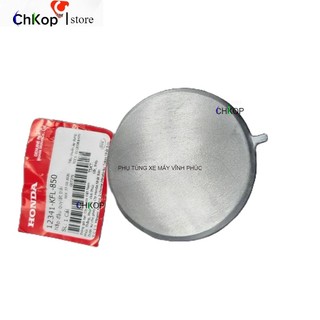 Nắp cam tròn , chụp đầu quylat trái xe Dream, Wave, Future zin -Chkop