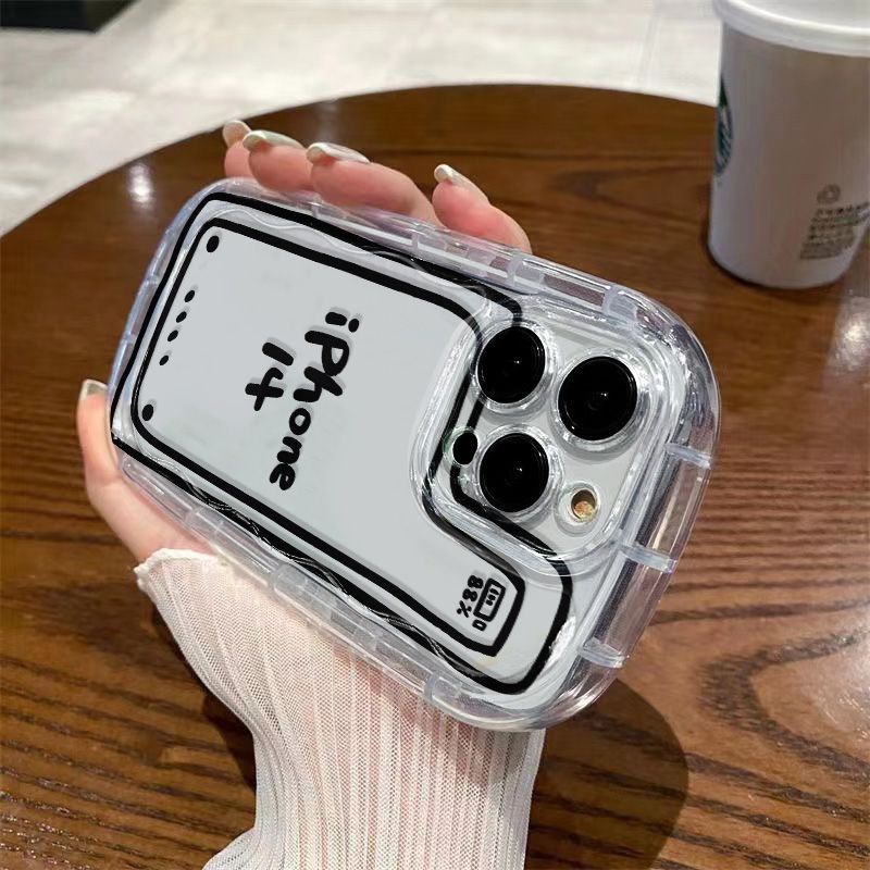 ✅Ốp Điện Thoại Mềm Trong Suốt Chống Sốc 13127 promax8p11 / 9SVJ Cho iPhone14 xr