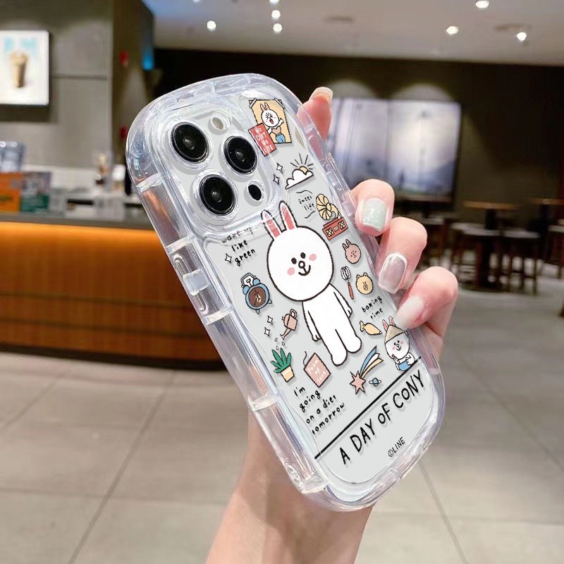 ✅Ốp Điện Thoại Mềm Trong Suốt Chống Sốc In Hình Thỏ Kenny Cho Iphone Xsmax12 / 1113 14 8p xr7