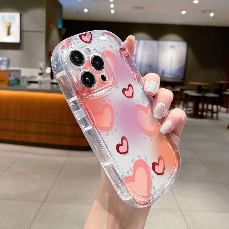 ✅Ốp Điện Thoại Mềm Trong Suốt 8DAW Màu Hồng / Hồng Chống Sốc Cho Iphone Xs xs12 promax 8p / xr13 711 / 14