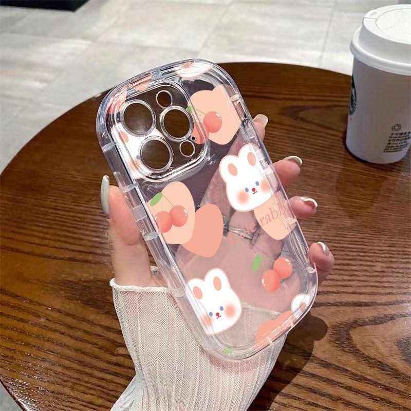 ✅Ốp Điện Thoại Mềm Trong Suốt Chống Sốc In Hình Gấu Cho Iphone 11 / 8p 13 Xr / promax / 1412 xs 7