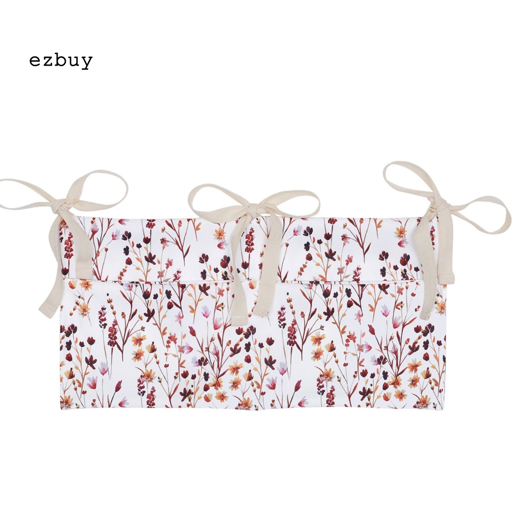 Túi Đựng Đồ Treo Giường Em Bé Bằng Polyester Chống Mòn In Hoạt Hình Dễ Tháo Rời