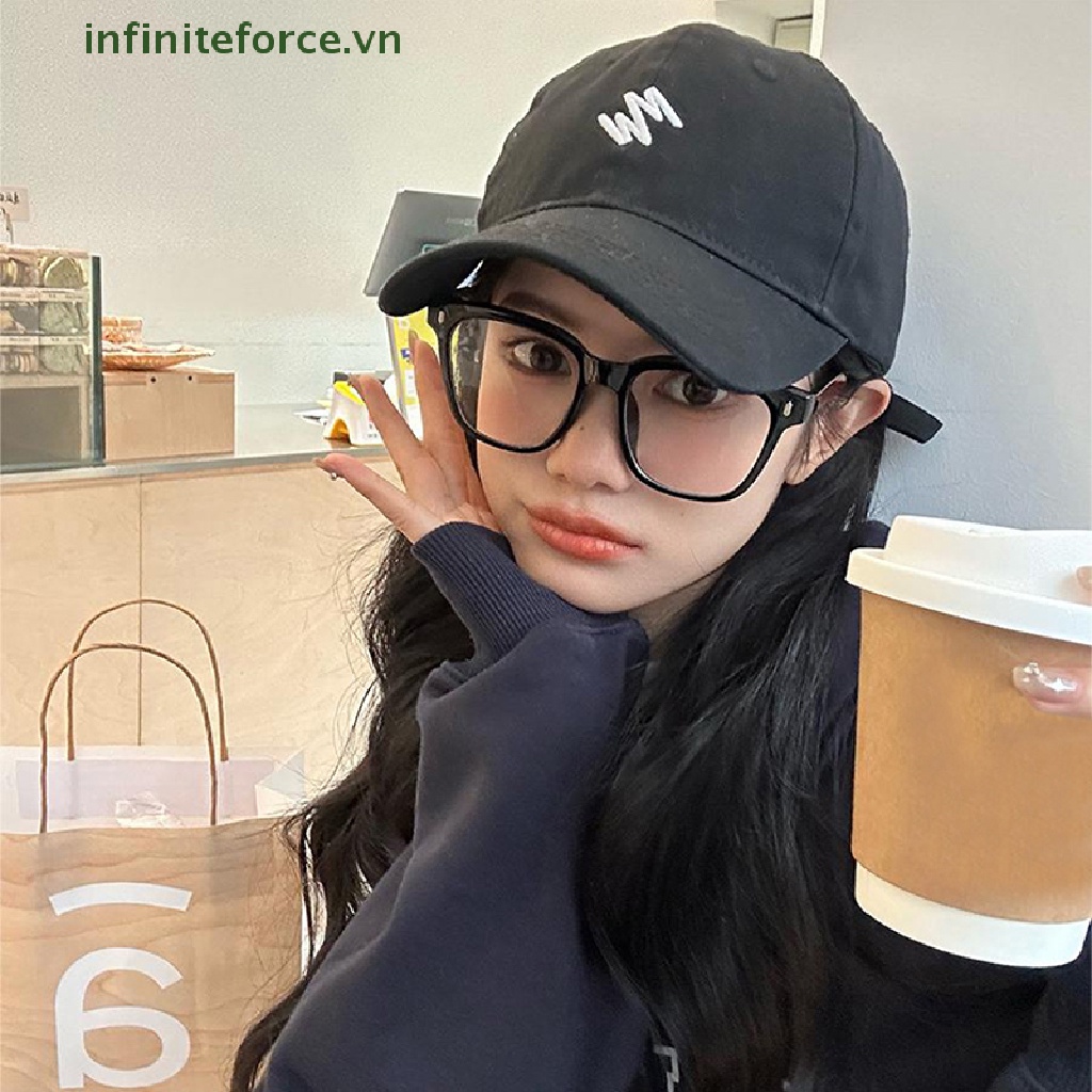 Mũ Lưỡi Trai Thêu Chữ Chất Liệu Cotton Mỏng Điều Chỉnh Được Cho Nam Nữ